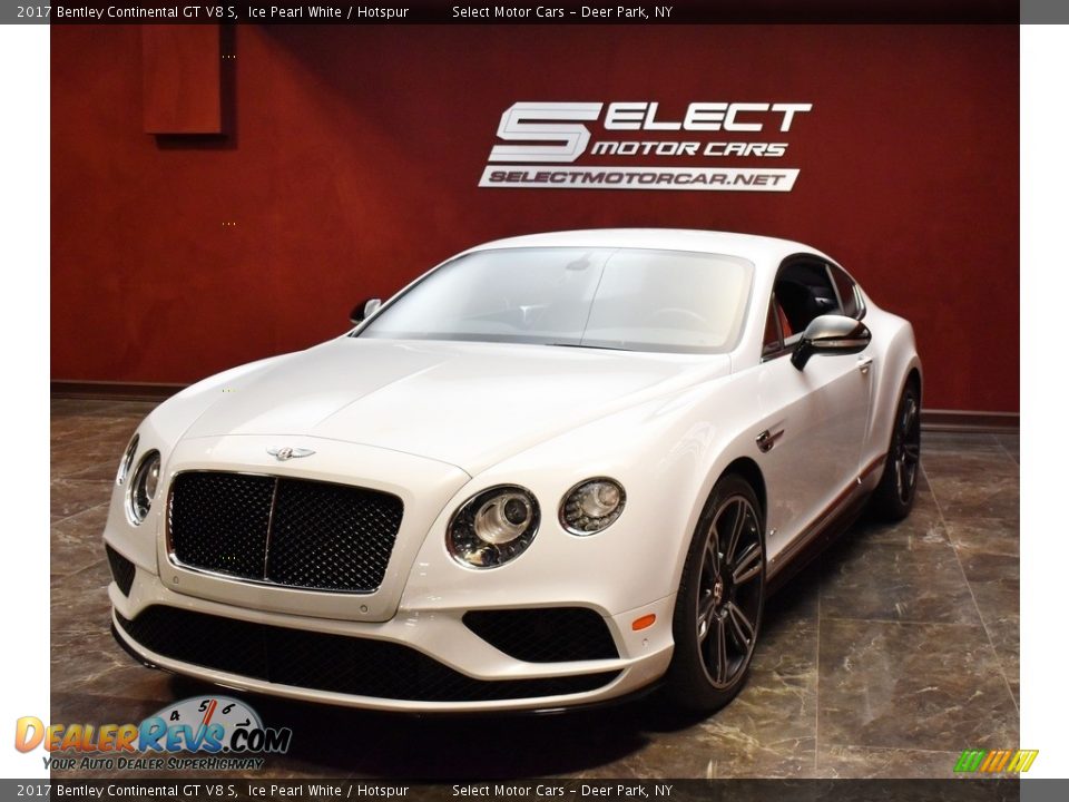2017 Bentley Continental GT V8 S Ice Pearl White / Hotspur Photo #6