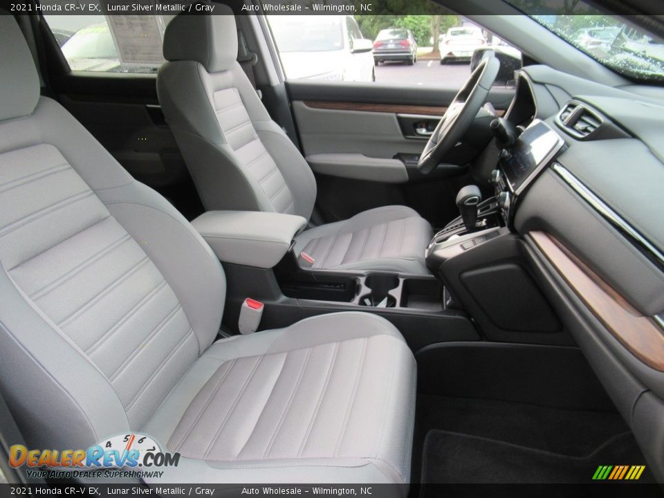 2021 Honda CR-V EX Lunar Silver Metallic / Gray Photo #13