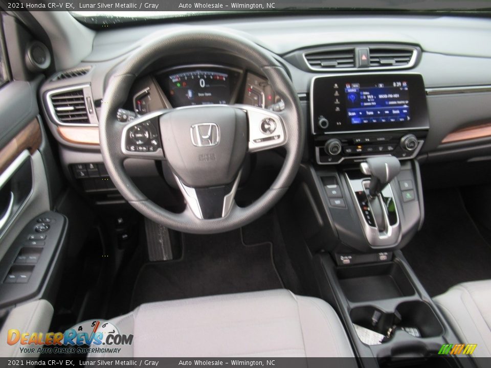 2021 Honda CR-V EX Lunar Silver Metallic / Gray Photo #15