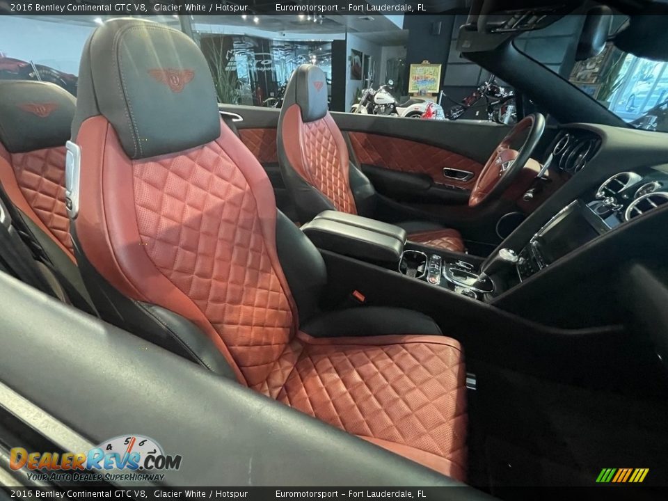 Front Seat of 2016 Bentley Continental GTC V8  Photo #2