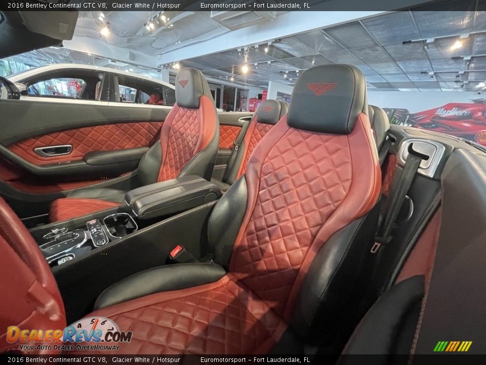 Front Seat of 2016 Bentley Continental GTC V8  Photo #3