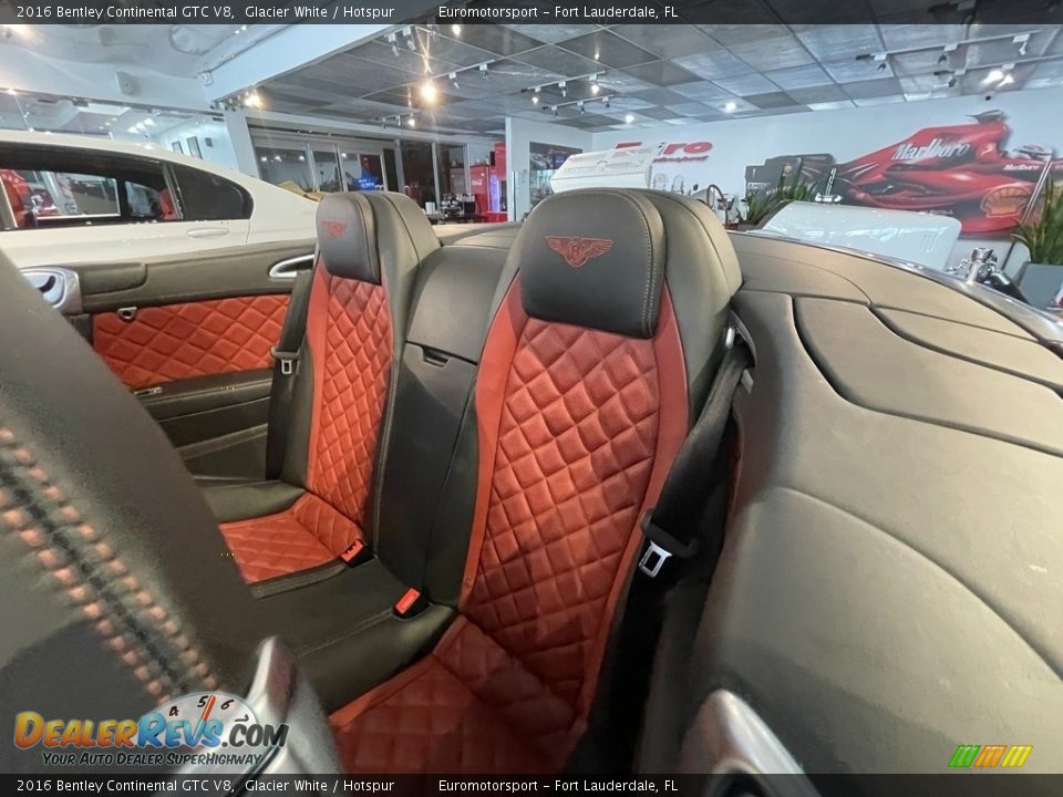 Rear Seat of 2016 Bentley Continental GTC V8  Photo #4