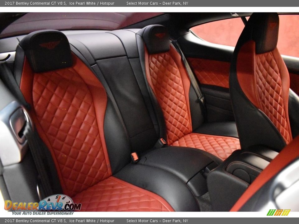 Rear Seat of 2017 Bentley Continental GT V8 S Photo #19