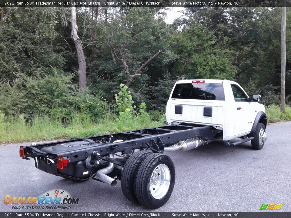 2021 Ram 5500 Tradesman Regular Cab 4x4 Chassis Bright White / Diesel Gray/Black Photo #6