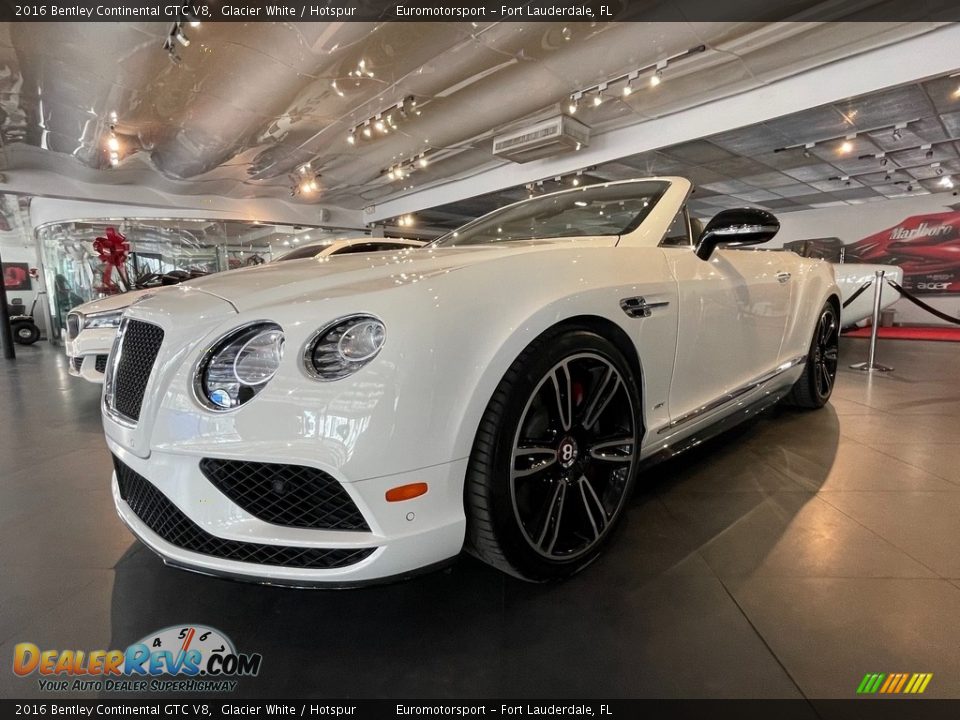 Glacier White 2016 Bentley Continental GTC V8  Photo #13