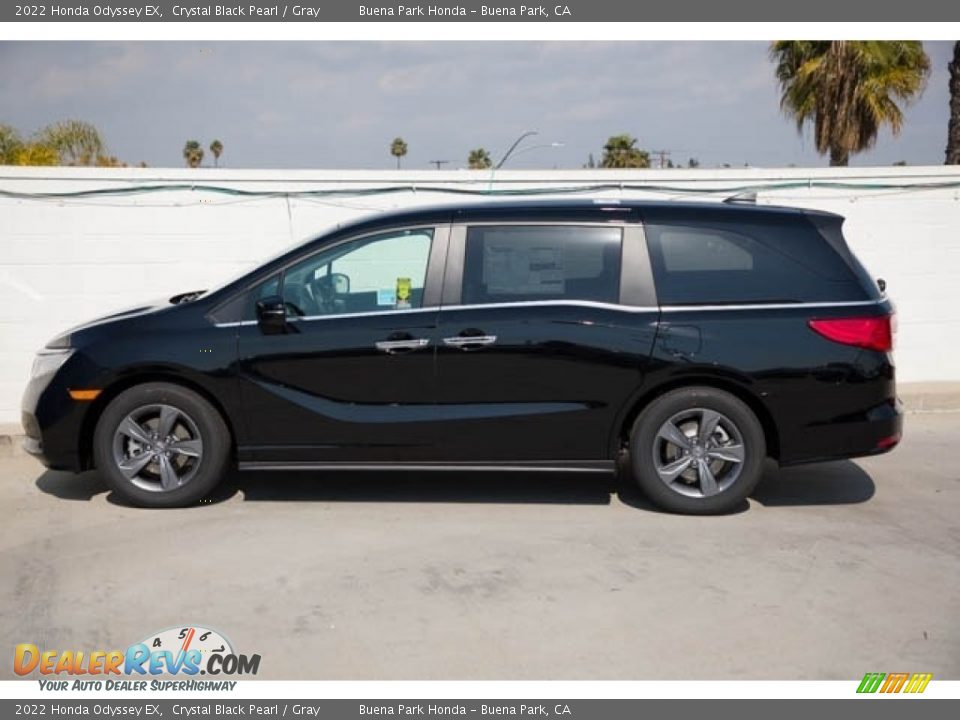 Crystal Black Pearl 2022 Honda Odyssey EX Photo #4