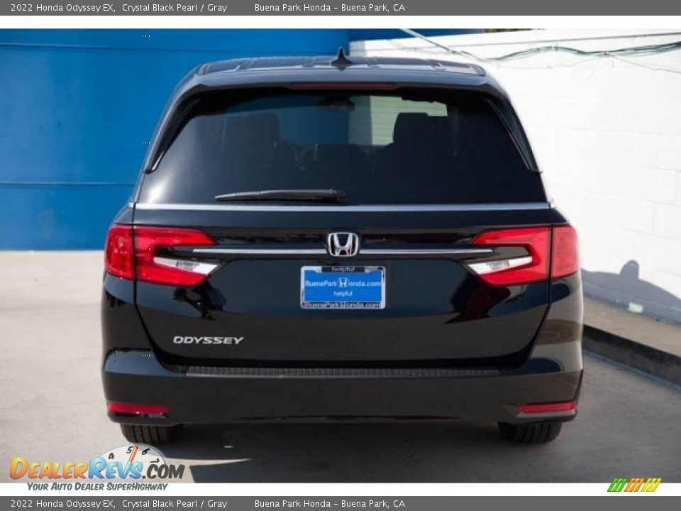 2022 Honda Odyssey EX Crystal Black Pearl / Gray Photo #5