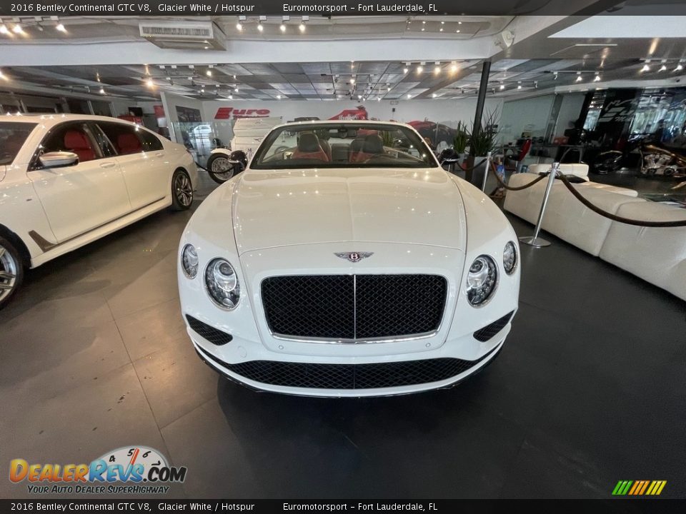 2016 Bentley Continental GTC V8 Glacier White / Hotspur Photo #18