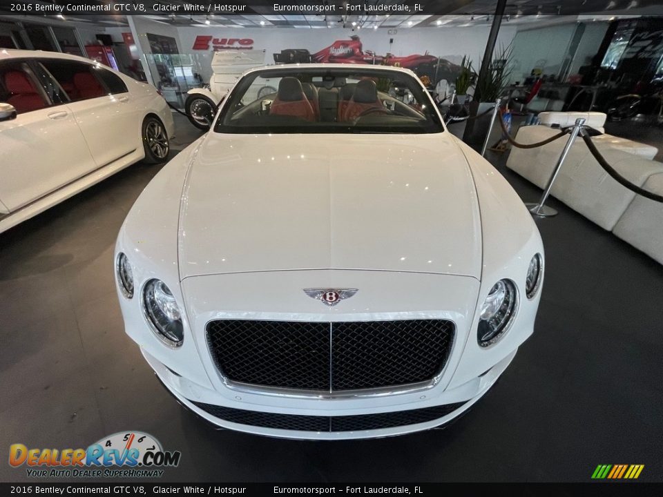 2016 Bentley Continental GTC V8 Glacier White / Hotspur Photo #19
