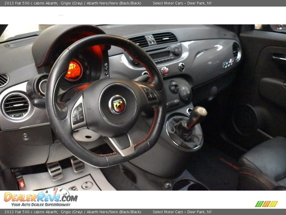 Dashboard of 2013 Fiat 500 c cabrio Abarth Photo #9