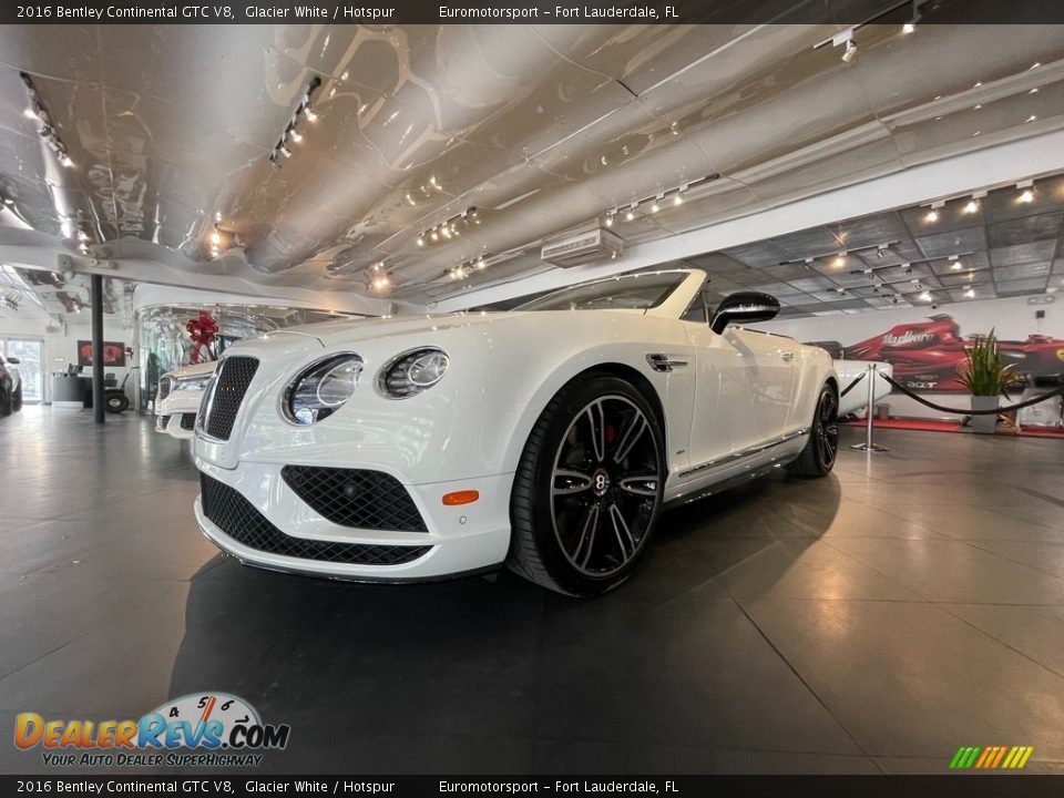 2016 Bentley Continental GTC V8 Glacier White / Hotspur Photo #22