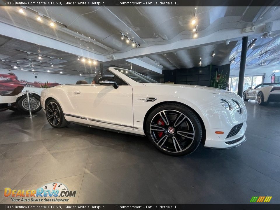 2016 Bentley Continental GTC V8 Glacier White / Hotspur Photo #23