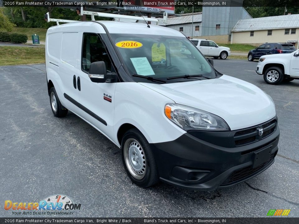 2016 Ram ProMaster City Tradesman Cargo Van Bright White / Black Photo #4