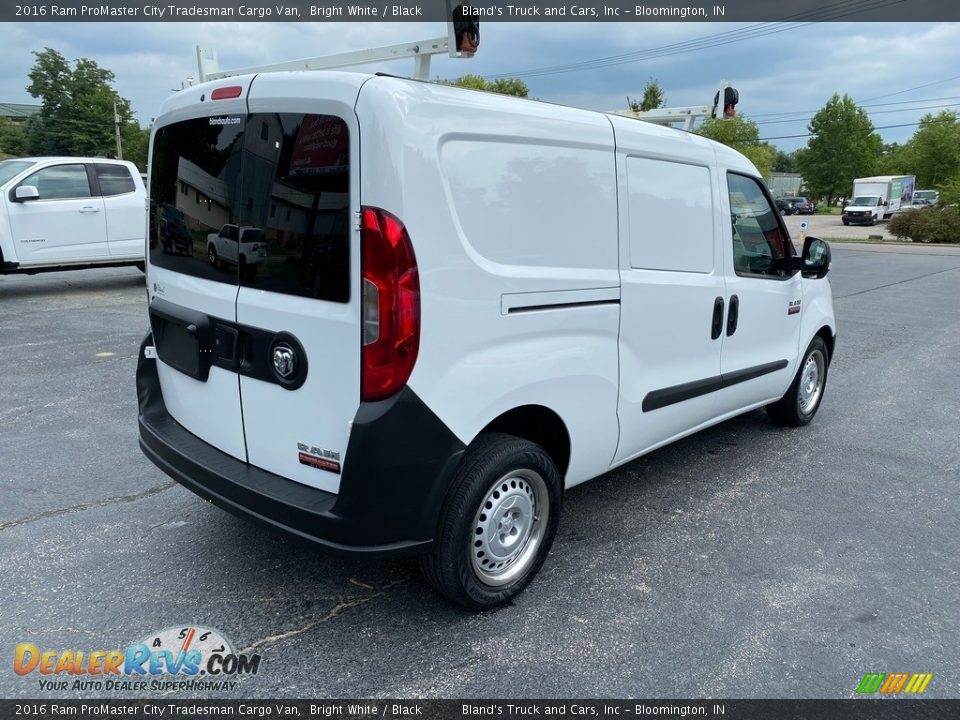 2016 Ram ProMaster City Tradesman Cargo Van Bright White / Black Photo #6