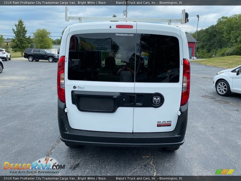 2016 Ram ProMaster City Tradesman Cargo Van Bright White / Black Photo #7