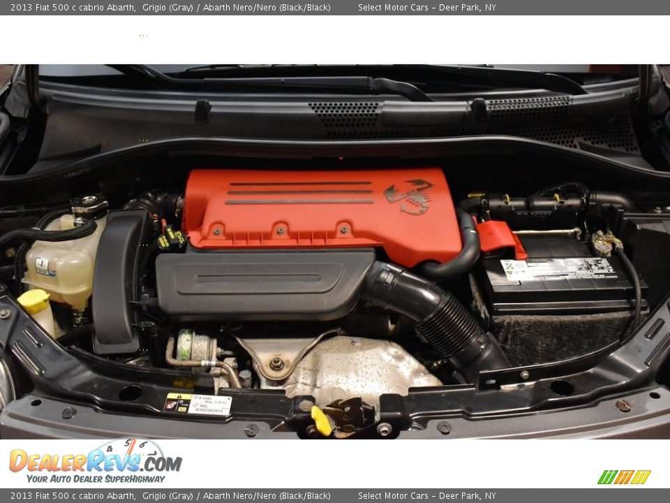 2013 Fiat 500 c cabrio Abarth 1.4 Liter Abarth Turbocharged SOHC 16-Valve MultiAir 4 Cylinder Engine Photo #17