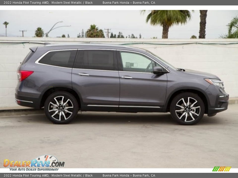 Modern Steel Metallic 2022 Honda Pilot Touring AWD Photo #8