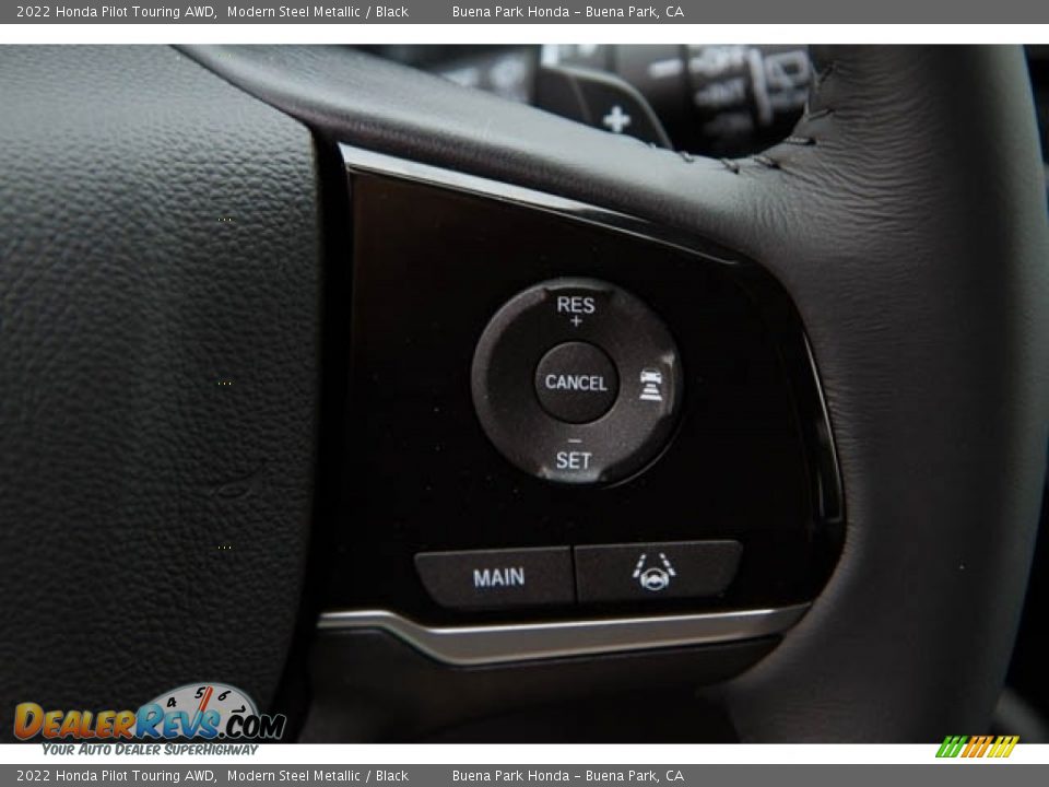 2022 Honda Pilot Touring AWD Steering Wheel Photo #20