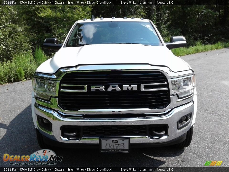 2021 Ram 4500 SLT Crew Cab 4x4 Chassis Bright White / Diesel Gray/Black Photo #3