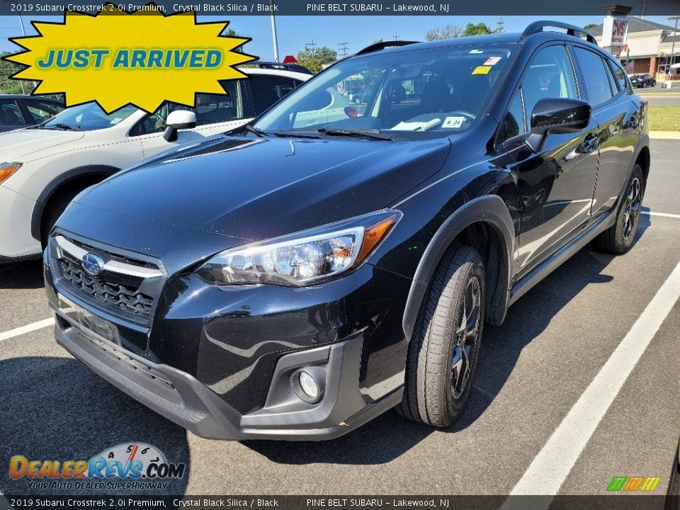 2019 Subaru Crosstrek 2.0i Premium Crystal Black Silica / Black Photo #1