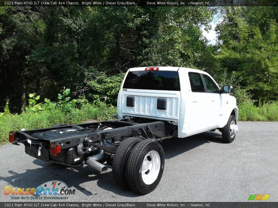 2021 Ram 4500 SLT Crew Cab 4x4 Chassis Bright White / Diesel Gray/Black Photo #6