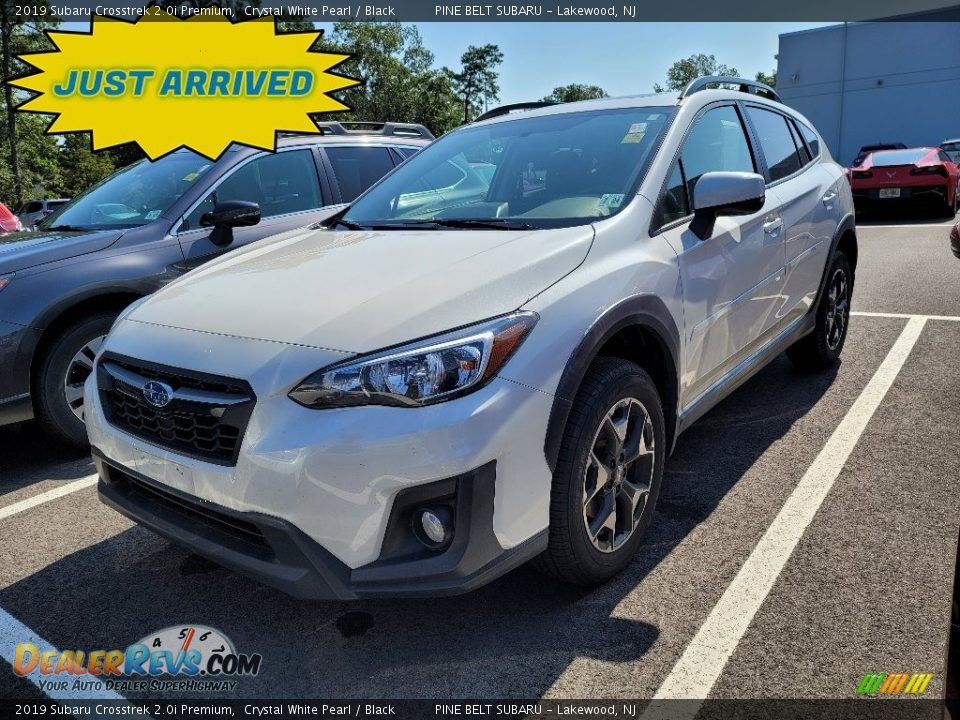 2019 Subaru Crosstrek 2.0i Premium Crystal White Pearl / Black Photo #1