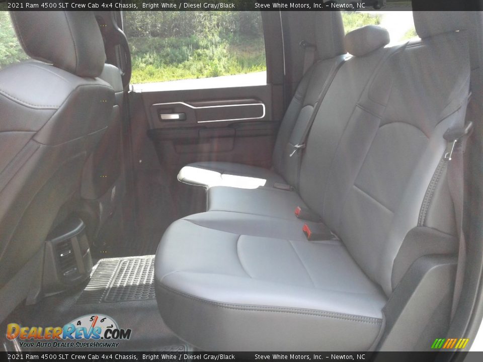 2021 Ram 4500 SLT Crew Cab 4x4 Chassis Bright White / Diesel Gray/Black Photo #12