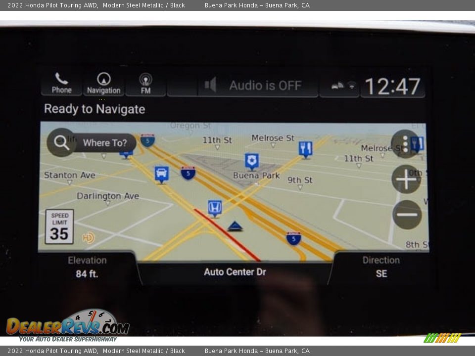 Navigation of 2022 Honda Pilot Touring AWD Photo #36