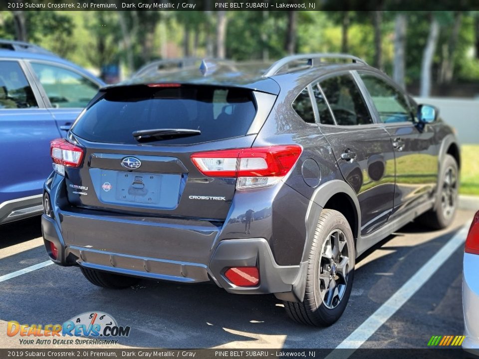 2019 Subaru Crosstrek 2.0i Premium Dark Gray Metallic / Gray Photo #4