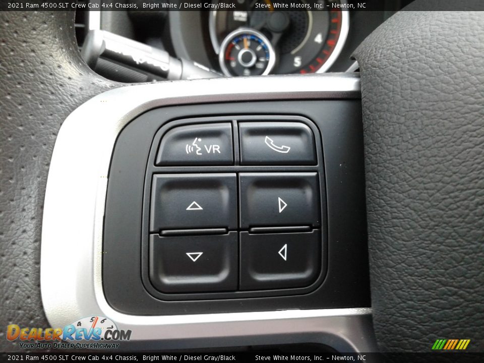 2021 Ram 4500 SLT Crew Cab 4x4 Chassis Bright White / Diesel Gray/Black Photo #17