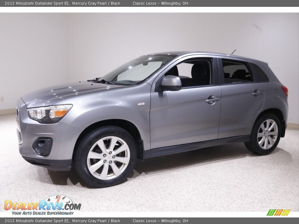 2013 Mitsubishi Outlander Sport ES Mercury Gray Pearl / Black Photo #3