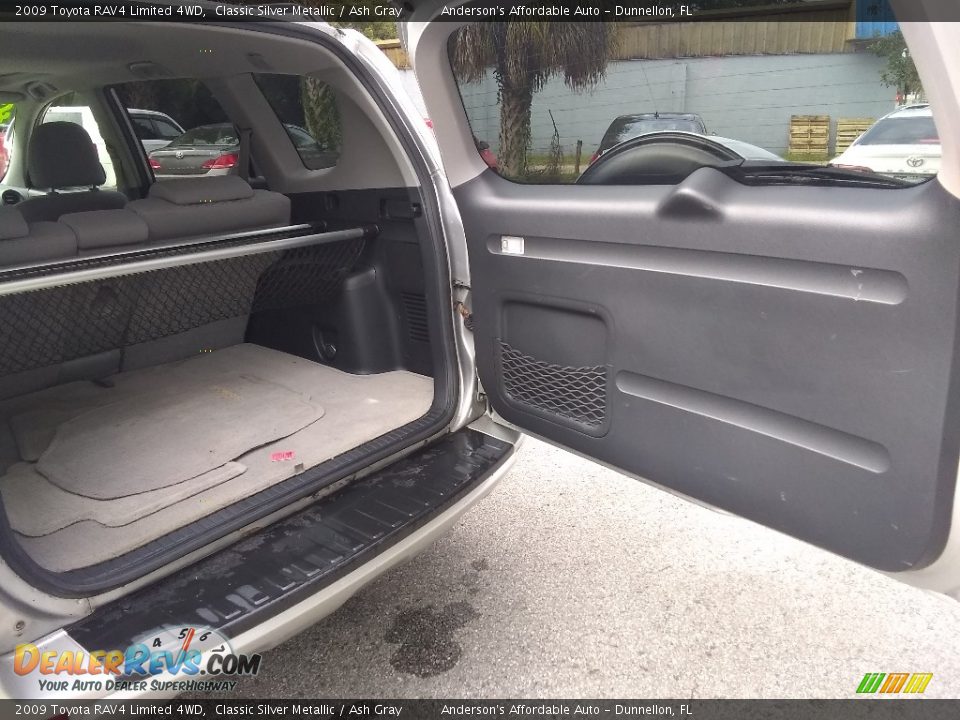 2009 Toyota RAV4 Limited 4WD Classic Silver Metallic / Ash Gray Photo #21