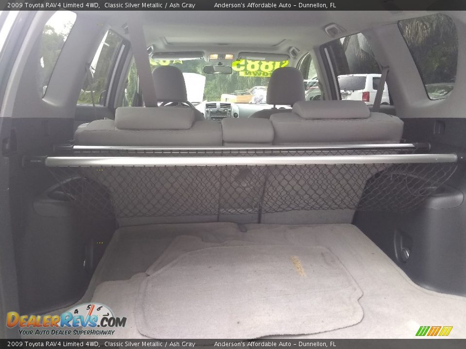 2009 Toyota RAV4 Limited 4WD Classic Silver Metallic / Ash Gray Photo #22