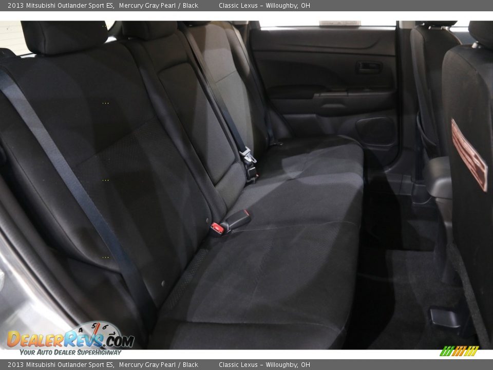 Rear Seat of 2013 Mitsubishi Outlander Sport ES Photo #13