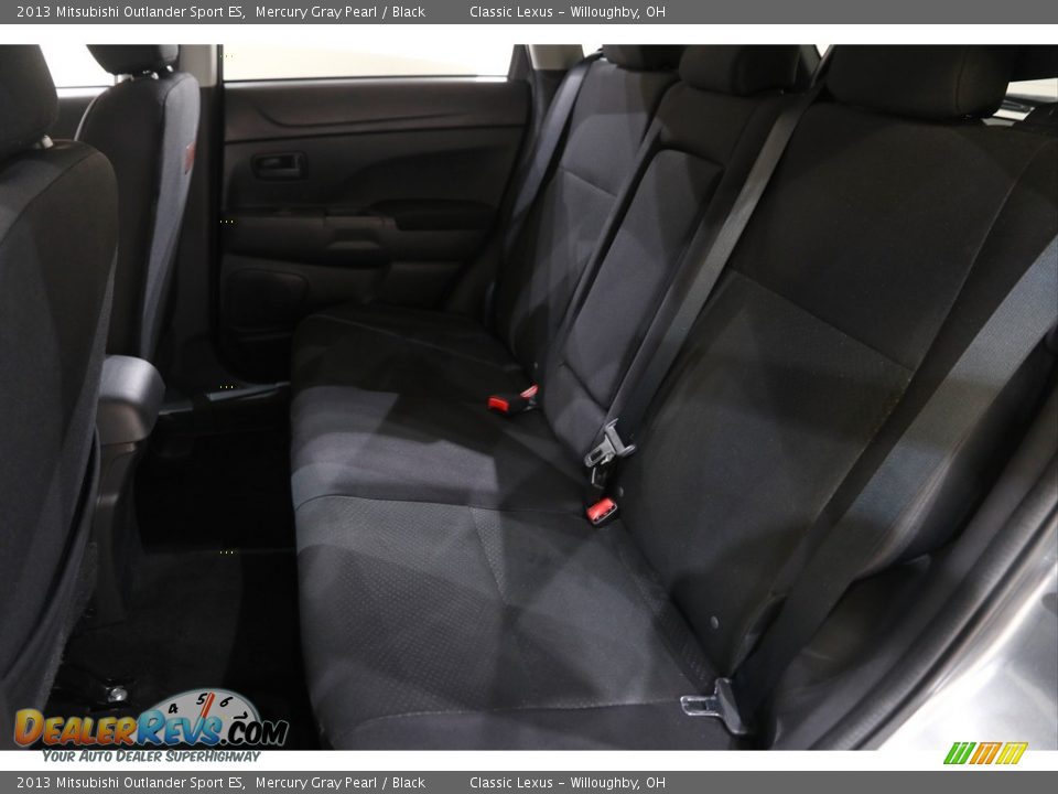 2013 Mitsubishi Outlander Sport ES Mercury Gray Pearl / Black Photo #14