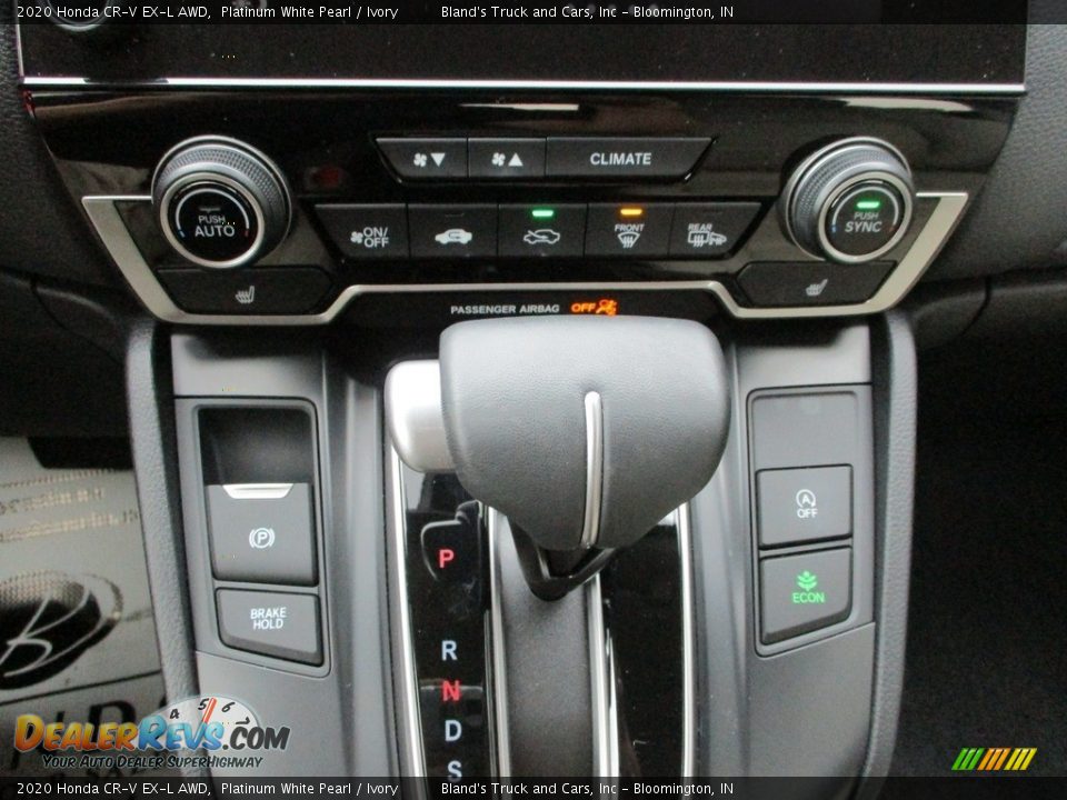2020 Honda CR-V EX-L AWD Platinum White Pearl / Ivory Photo #16