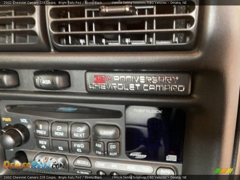 2002 Chevrolet Camaro Z28 Coupe Bright Rally Red / Ebony Black Photo #3