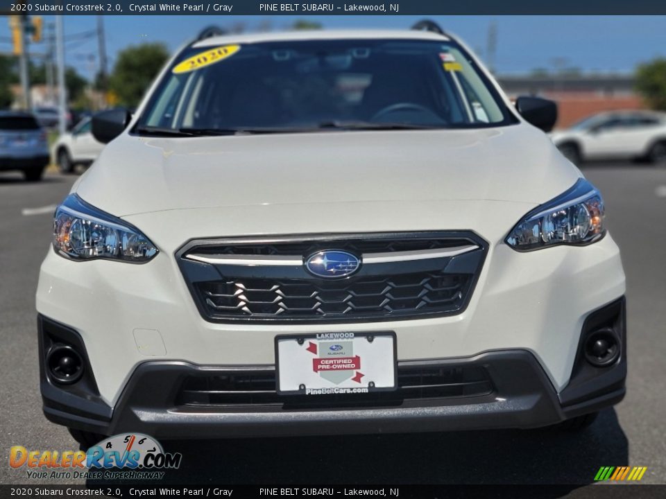 2020 Subaru Crosstrek 2.0 Crystal White Pearl / Gray Photo #13