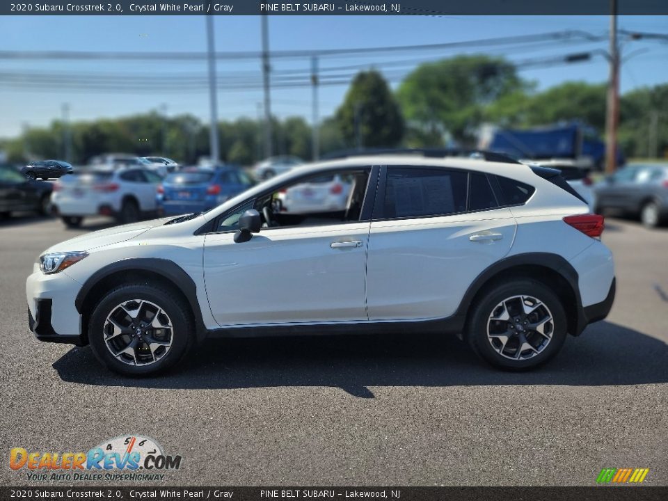 2020 Subaru Crosstrek 2.0 Crystal White Pearl / Gray Photo #15