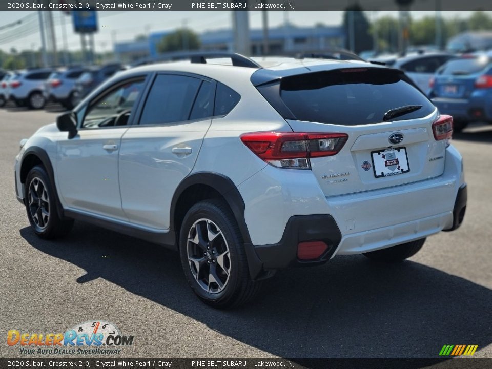 2020 Subaru Crosstrek 2.0 Crystal White Pearl / Gray Photo #16