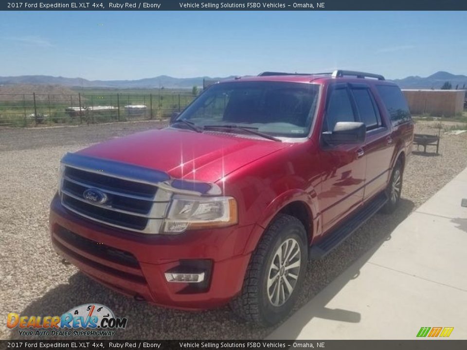 2017 Ford Expedition EL XLT 4x4 Ruby Red / Ebony Photo #1