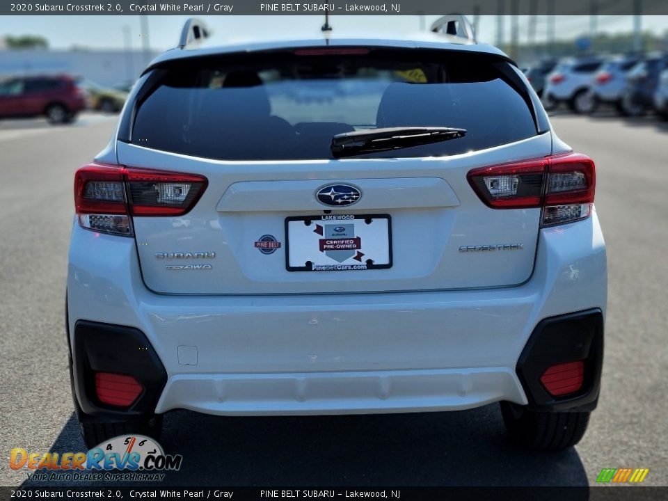 2020 Subaru Crosstrek 2.0 Crystal White Pearl / Gray Photo #18