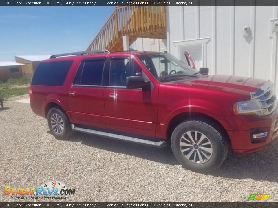 2017 Ford Expedition EL XLT 4x4 Ruby Red / Ebony Photo #4