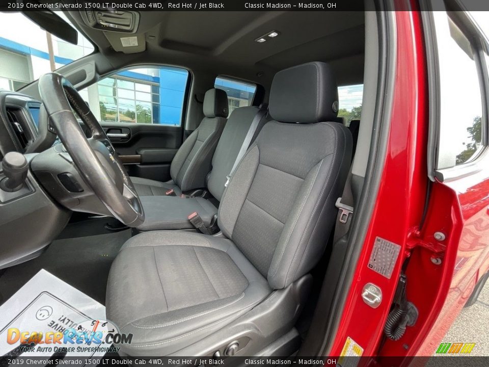 2019 Chevrolet Silverado 1500 LT Double Cab 4WD Red Hot / Jet Black Photo #6