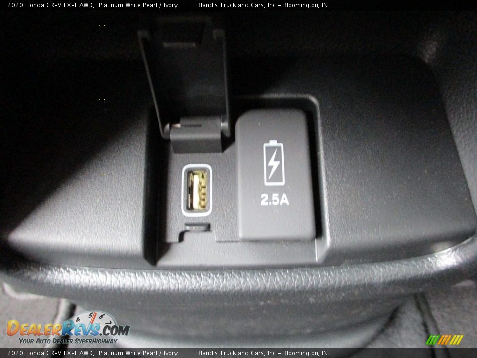2020 Honda CR-V EX-L AWD Platinum White Pearl / Ivory Photo #27