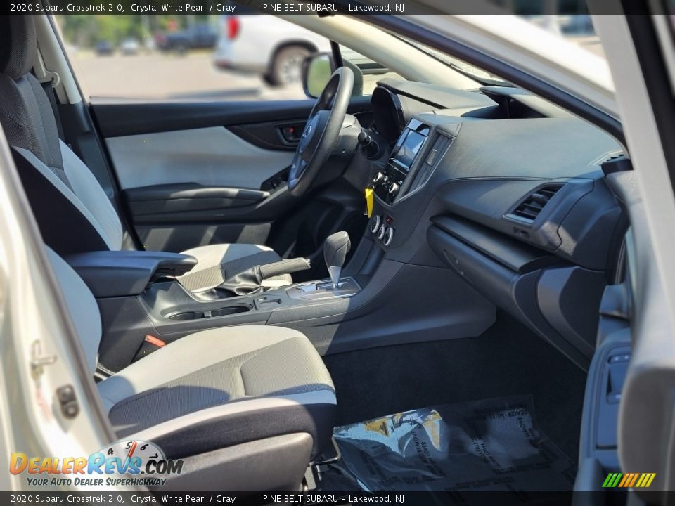 2020 Subaru Crosstrek 2.0 Crystal White Pearl / Gray Photo #23