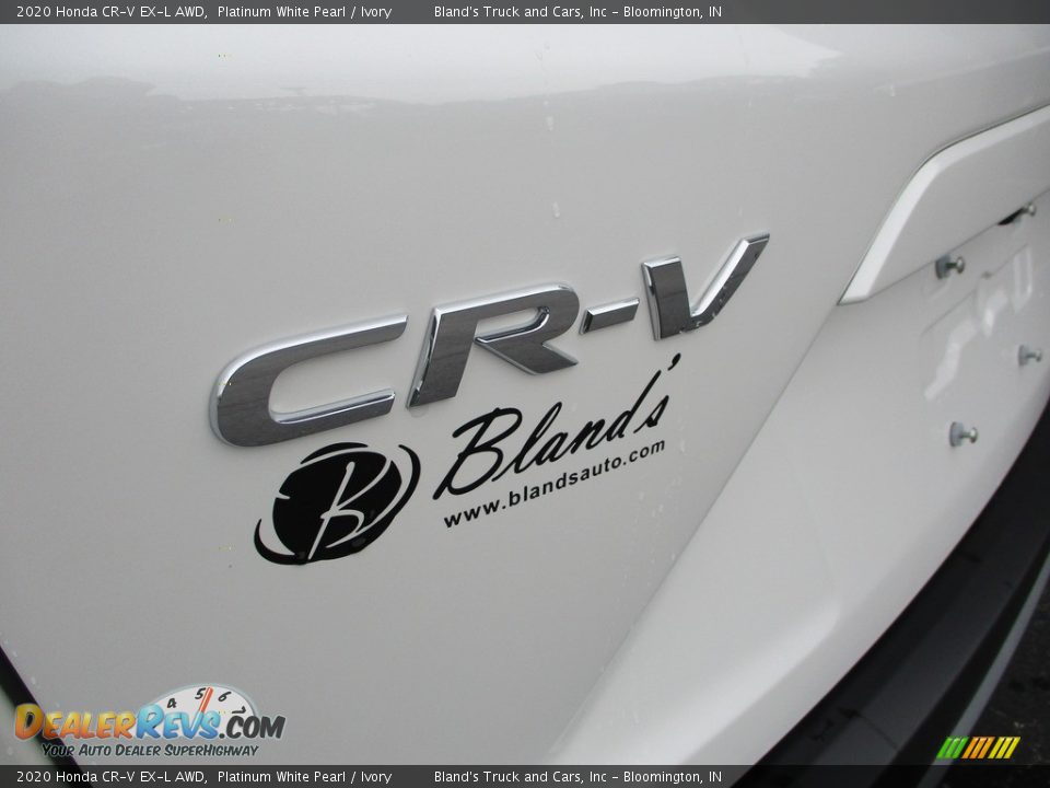 2020 Honda CR-V EX-L AWD Platinum White Pearl / Ivory Photo #31