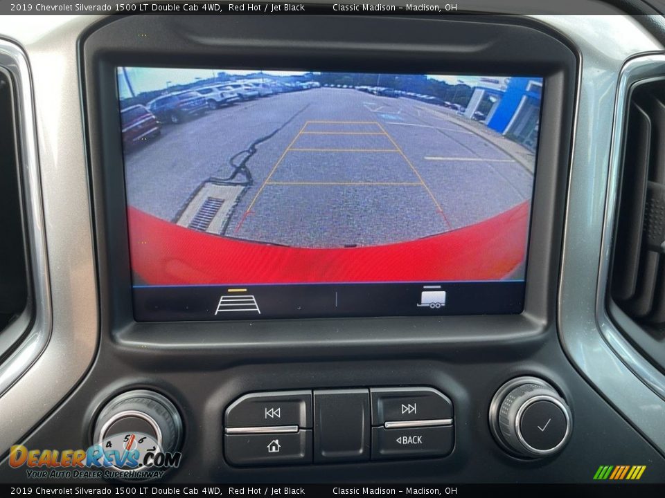 2019 Chevrolet Silverado 1500 LT Double Cab 4WD Red Hot / Jet Black Photo #12