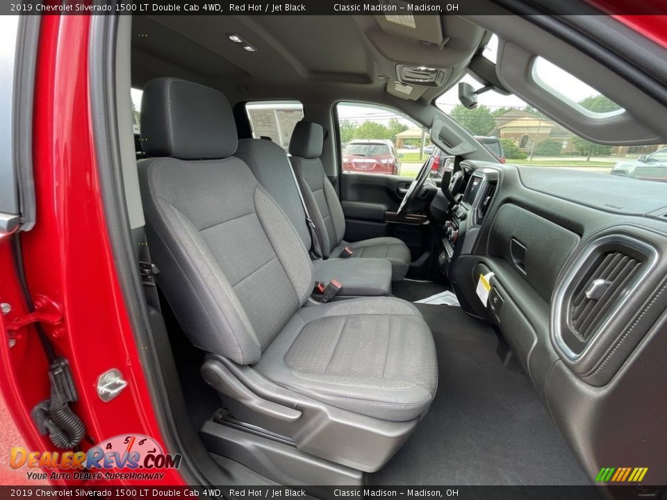2019 Chevrolet Silverado 1500 LT Double Cab 4WD Red Hot / Jet Black Photo #16