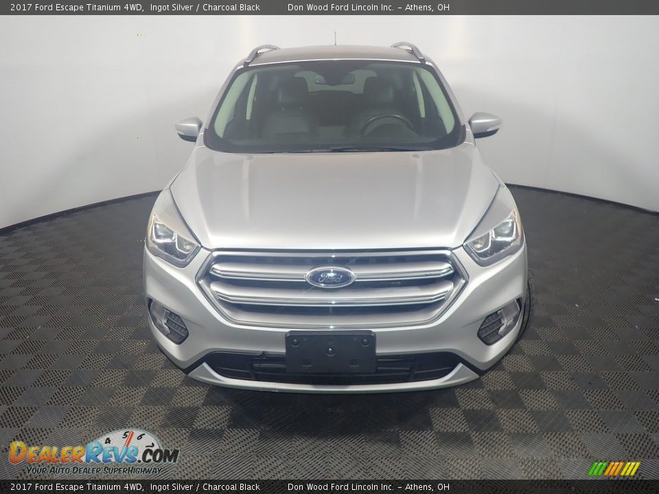 2017 Ford Escape Titanium 4WD Ingot Silver / Charcoal Black Photo #5